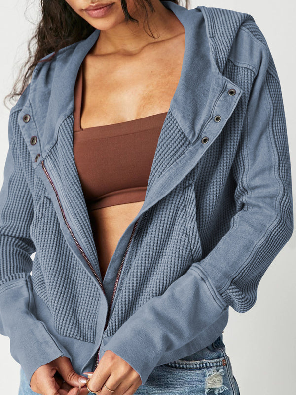 Unisex Grey Tri-blend Full-zip Lightweight Activewear Hoodie Personalized  Crystal Rhinestone Sweatshirt Hoodie Custom Apparel Women Wear -  Canada