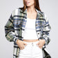 Bohemian Plaid Cozy Oversized Flannel Shirt