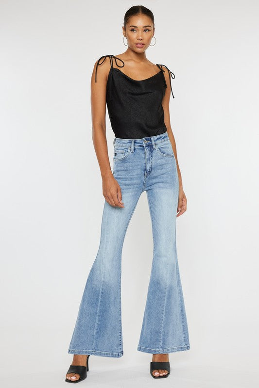 Bohemian Designer High RIse Super Flare Jeans