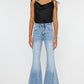 Bohemian Designer High RIse Super Flare Jeans