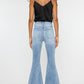 Bohemian Designer High RIse Super Flare Jeans