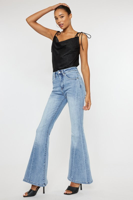 Bohemian Designer High RIse Super Flare Jeans