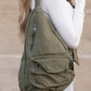 Boheman Oversized Canvas Sling Bag