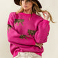 Bohemian Tiger Pattern Pullover Sweater