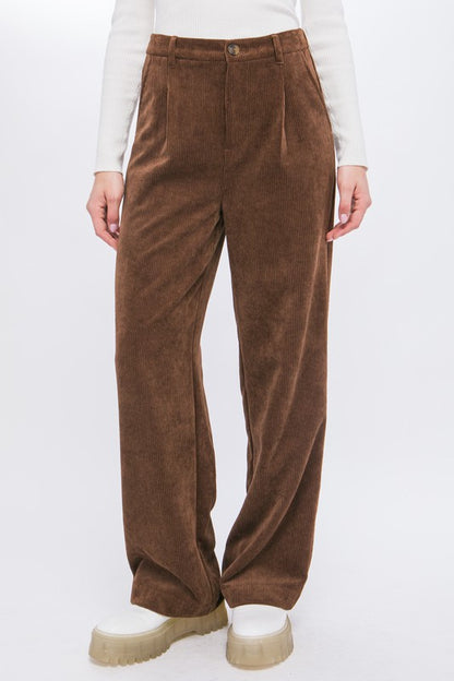 Bohemian Corduroy Trouser Pants