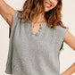 Bohemian Slouchy Cropped Extended Sleeve Sweater Top