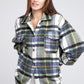 Bohemian Plaid Cozy Oversized Flannel Shirt