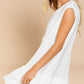 Bohemian Sleeveless Ruffle Hem Dress