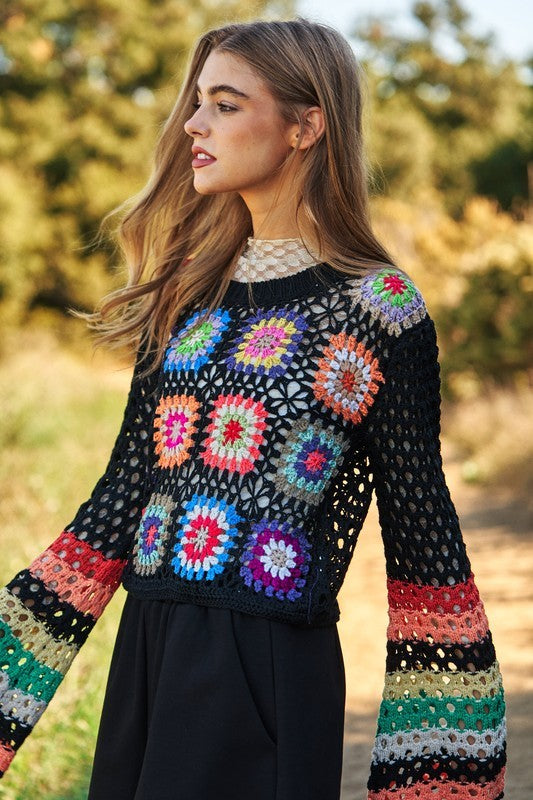 Crochet 2024 knit sweater