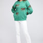 Bohemian Tiger Pattern Pullover Sweater