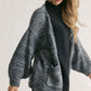 Bohemian Rock & Love Knit Long Sleeve Cardigan