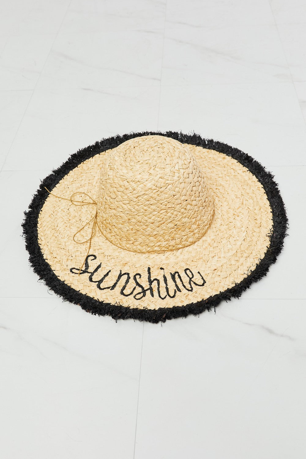 Sunshine Straw Bohemian Fringe Hat