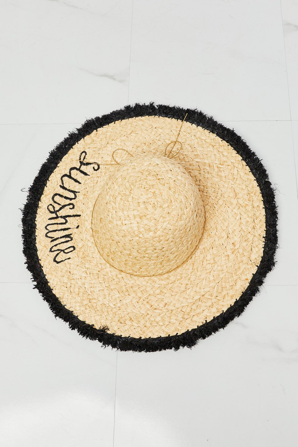 Sunshine Straw Bohemian Fringe Hat