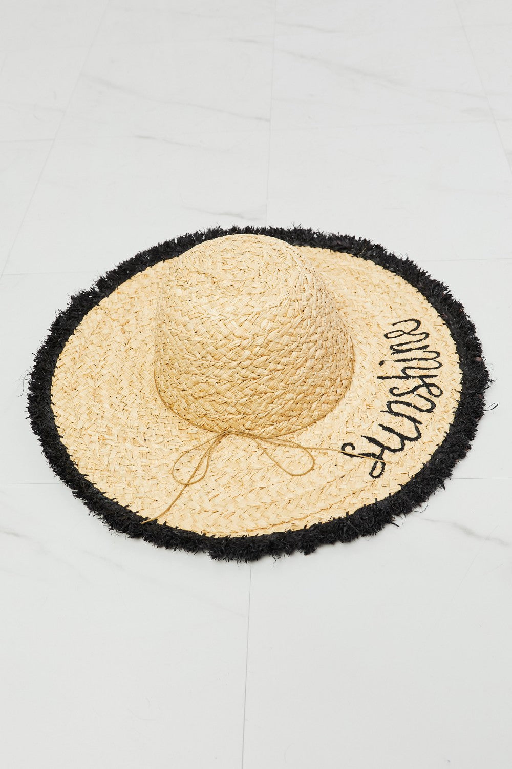 Sunshine Straw Bohemian Fringe Hat