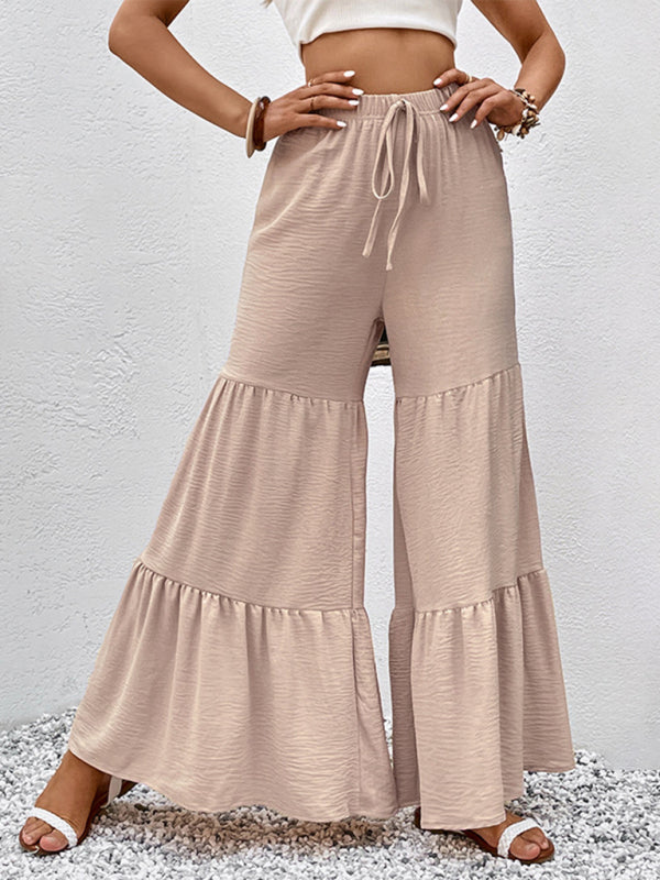 Yvette Bell Bottom Pants for Woman Lace High Waisted Flare